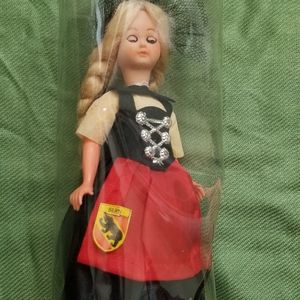 Vintage Swiss dress doll